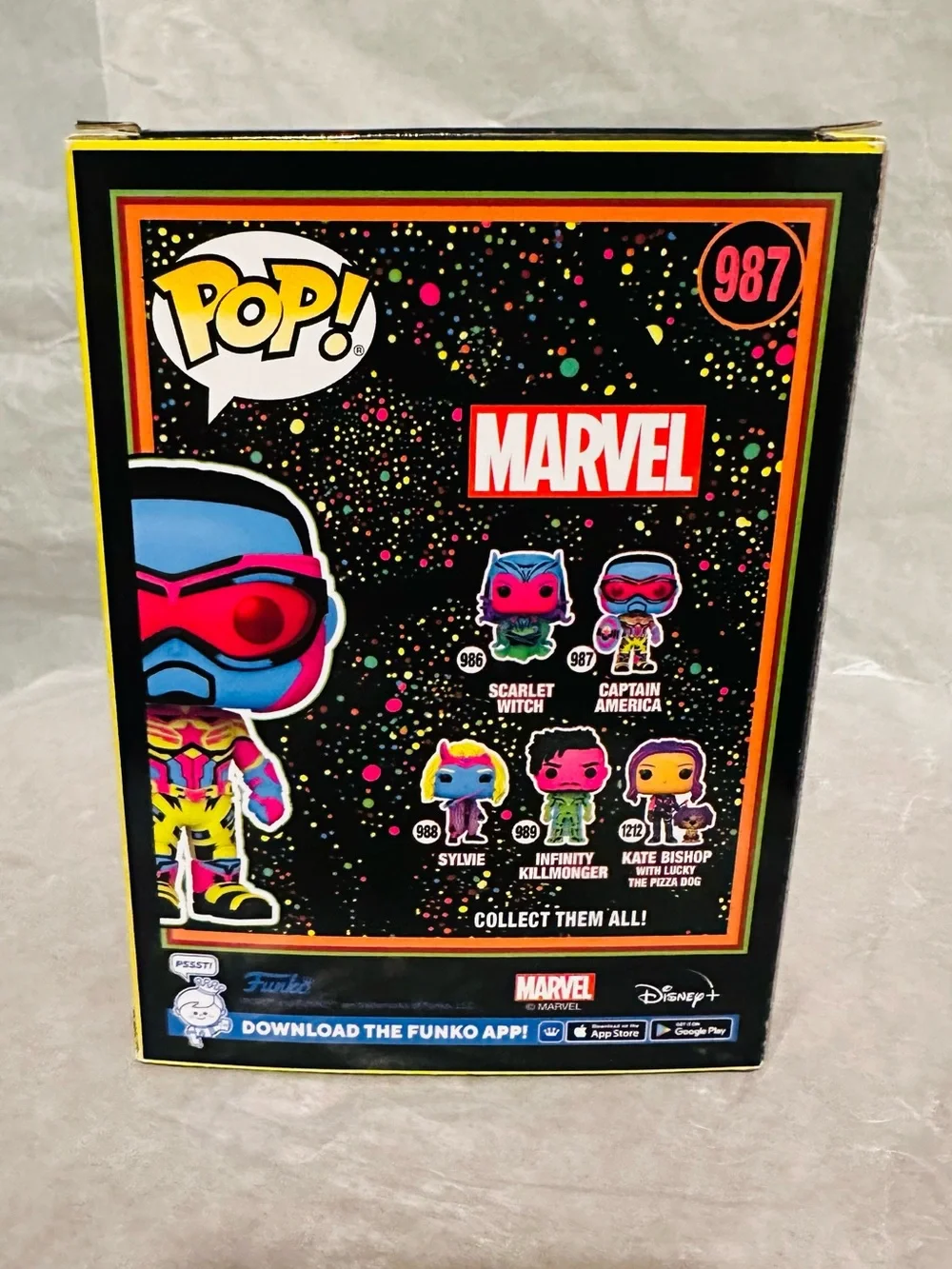 Funko Pop Marvel Captain America Target Exclusive #987
